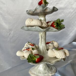 Ceramic Wedding Set π Three Tier Sweet Stand π