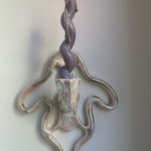 Wall Iridescent Candleholder no.19🦪