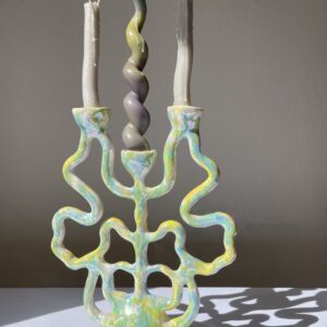 Iridescent Candleholder💛