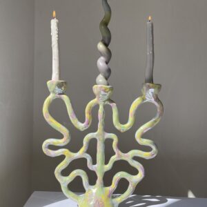 Iridescent Candleholder💜